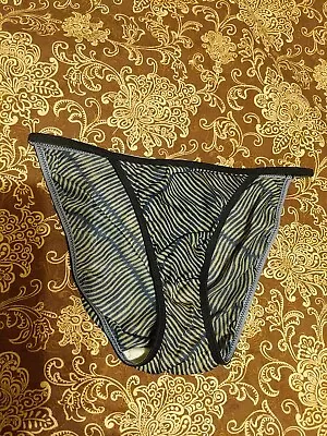 Vintage DKNY 100% Nylon String Bikini Panties Size Medium • $9.99