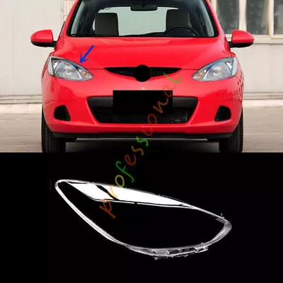 For Mazda 2 2011-2014 Right Side Headlight Clear Lens Cover Replace + Sealant • $69