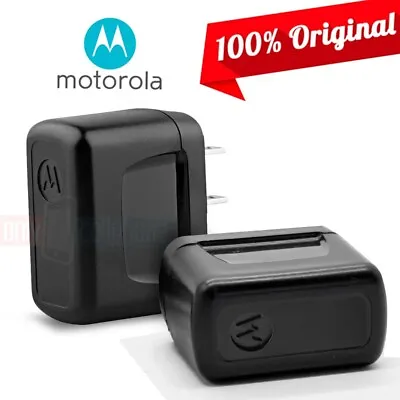 Lot Of 2 NEW Original Motorola USB Wall Charger Adapter For Moto G E Droid Defy • $9.48