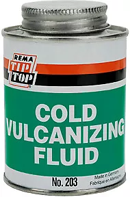 Rema Tip Top Vulcanizing Fluid 8oz Brush Can ORM-D • $20.14