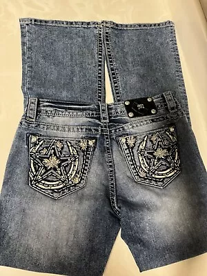 Women’s Miss Me Jeans Relaxed Bootcut Fit 30 Waist 34 Inseam • $23