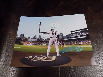 Miguel Cabrera Autographed Tigers 8x10 Photo W/coa • $54.99