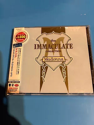 MADONNA / The Immaculate Collection / JAPAN EDITION LTD CD OBI WPCR-14324 • $22.99