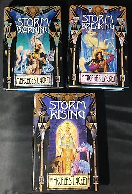 The Mage Storms Trilogy By Mercedes Lackey Lot Of 3 Books Hardcover Lot • $12.98