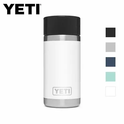 YETI Rambler Bottle 12oz With HotShot Cap Thermal Travel Insulated - ALL COLOURS • £24.99
