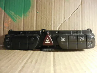 2001 - 2005 Mercedes W203 C Class Coupe ESP Hazard Switch Assembly 2038217658 • $60