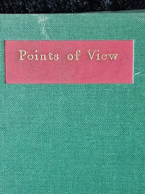 £14.95 • Buy Points Of View - W Somerset Maugham - 1958 1st Edition - Heinemann