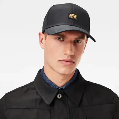 G-Star RAW Originals Baseball Cap DAT TWILL IK ORGANIC  Black • £37.75