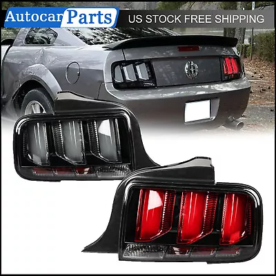 For 2005-2009 Ford Mustang Super Duty LED Tube Signal Tail Lights Brake Lamps • $164.99