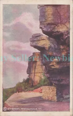 Ellenville NY - SAM'S POINT AT CRAGSMOOR - Postcard O&W Railroad Series • $10