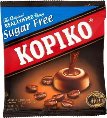 Kopiko Sugar Free Coffee Candy 75 G | FAST FREE SHIPPING • $3.50