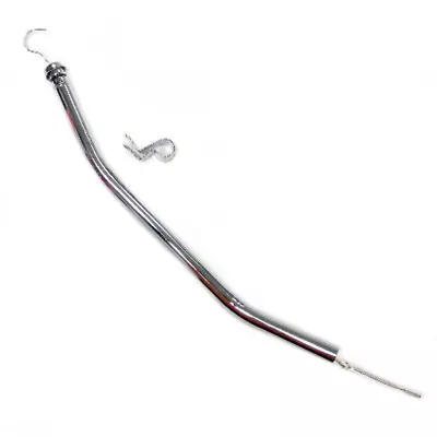 Chrome Steel Transmission Dipstick 18-3/4 Inch Fits Ford C-4 • $22.95