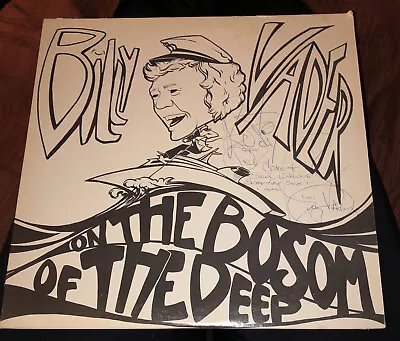 $36.95 • Buy Billy Vader “On The Bosom Of The Deep” LP Record Vintage Comedy Autographed NM