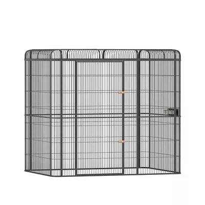 I.Pet Bird Cage Large Walk-in Aviary Budgie Perch Cage Parrot Pet Huge 203cm • $887.95