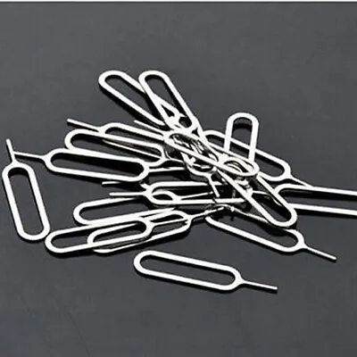 $2.19 • Buy 10pcs/set Sim Card Tray Remover Eject Ejector Pin Key Tool Cellphone Accessories