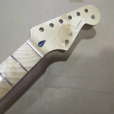 25.5  Gloss Maple Electric Guitar Neck Part 22 Fret Maple Fingerboard St Style • $59.99