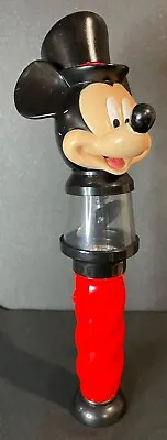 Disney On Ice Mickey Mouse Top Hat Spinning Light Toy Wand Night Time Dark • $29.99