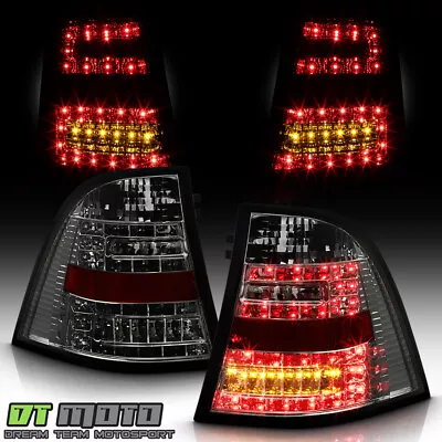 Smoked 1998-2005 Mercedes Benz W163 Ml-Class Lumileds LED Tail Lights Left+Right • $209.99