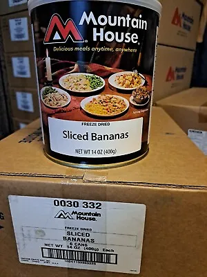 Mountain House Freeze Dried Food Sliced Bananas #10 Can • $25
