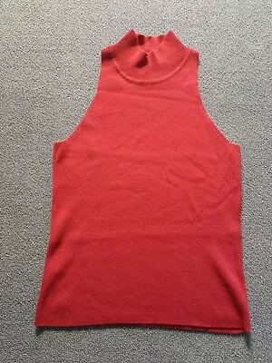 Mossimo Size XS Red Sleeveless Sweater Womens • $9.44