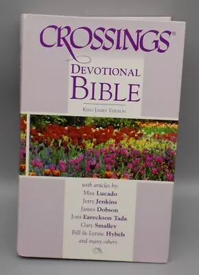 Devotional Bible Crossings KJV King James Max Lucado Jerry Jenkins James Dobson • $14.75