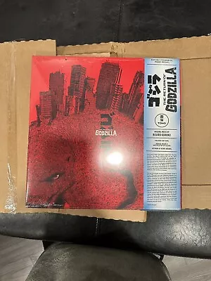 $39 • Buy The Return Of Godzilla Soundtrack [Heat Ray Color Vinyl] LP Record Album Mondo