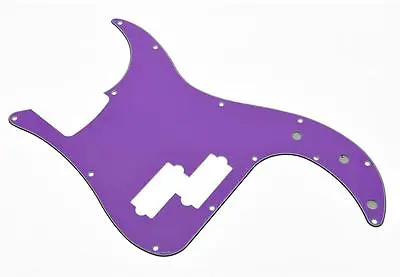 USA Spec Precision Bass P Bass Pickguard Scrach Plate Purple 3 Ply For Fender • £13.12