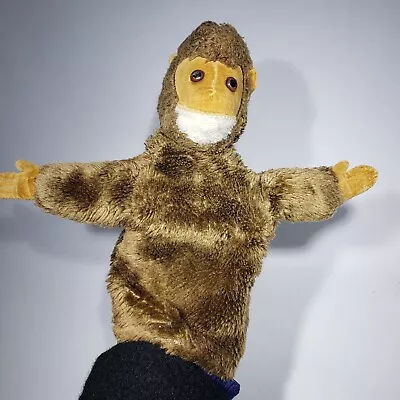 Vintage 1978 R. Dakin Brown Monkey 10  Hand Puppet • $12.95