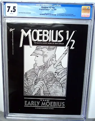 MOEBIUS #1/2 Early Moebius  B/W Work Of Jean Giraud  Super Rare CGC 7.5 VF- • $399.99