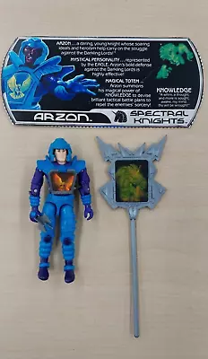Vintage 1987 Hasbro Visionaries Spectral Knights ARZON Action Figure Complete • $50