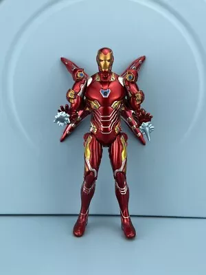 17cm Avengers Infinity War Iron Man PVC Action Figure Model Collection Toy Gift • £9.99