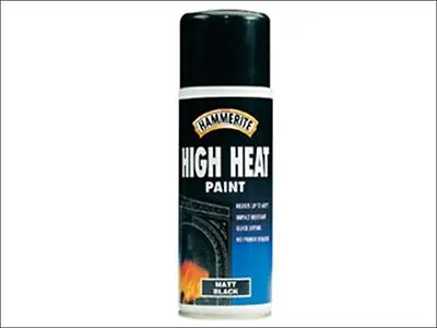 Hammerite - High Heat Paint Aerosol Black 400ml • £19.61
