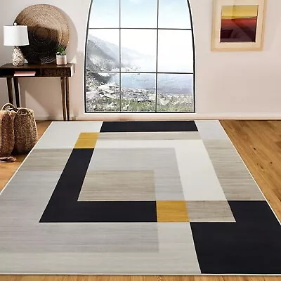 Non Slip Area Rugs Long Hallway Runner Washable Carpet Bedroom Living Room Rug • £8.99