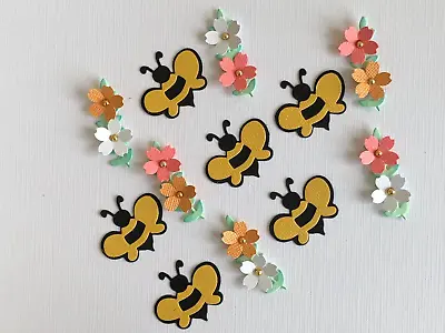 £2.50 • Buy Luxury Bumble Bee & Flower Spray Embellishments For Card Making(P3)