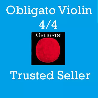 Pirastro Obligato Violin D  String  4/4  Silver Medium  • $37.05