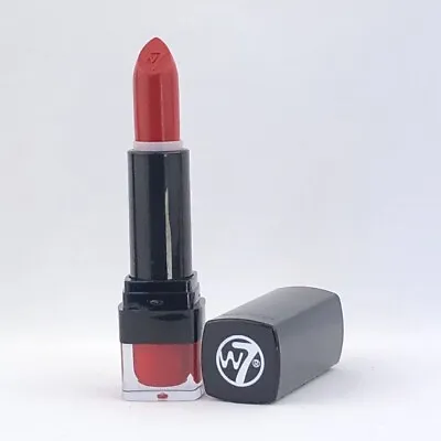 W7 Red Kiss Lipstick - ** CHOOSE SHADE ** Red Ruby Poppy Scarlett Pillar Box • £3.99