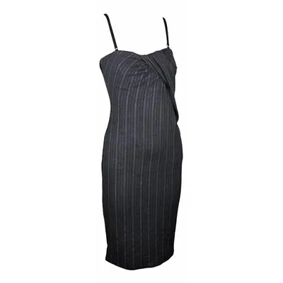 D&G Dolce And Gabanna Dress Pinstripe Bustier Dress • $162.45