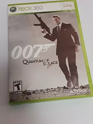 James Bond 007: Quantum Of Solace (Microsoft Xbox 360 2008) • $10.95