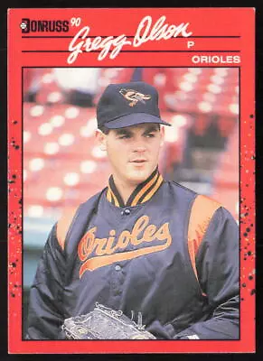 1990 Donruss #377c Gregg Olson • $1.79