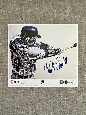 Miguel Cabrera Autographed Signed Lauren Taylor Litho /100 Also Signed By Lauren • $249.99