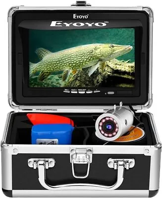 Eyoyo Underwater Fishing Camera Video Fish Finder 1000TVL Waterproof DVR • $144.99