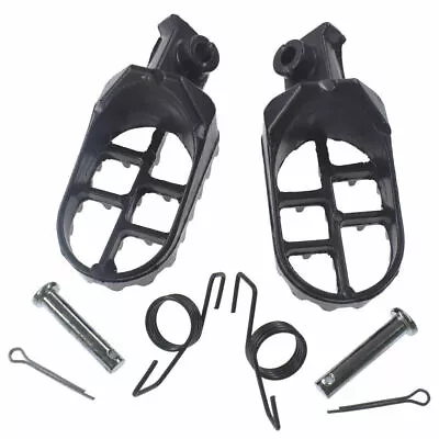 Pair Universal Foot Pegs Pit Dirt Bike For Yamaha PW50 PW80 TW200 For Honda XL • $20.99
