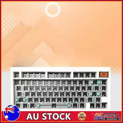 GMK81 RGB Mechanical Keyboard Kit Wired Keyboard 81 Keys Keyboard (White) • $86.09