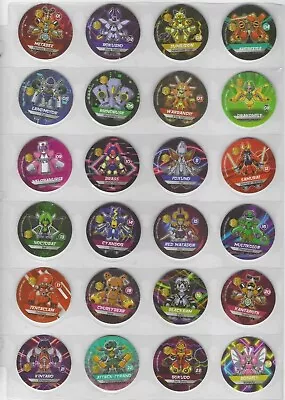 MEDABOTS TAZOS Complete Set 53/53 PERU 2020 Taps Pogs Flips Collection Metabee • $55