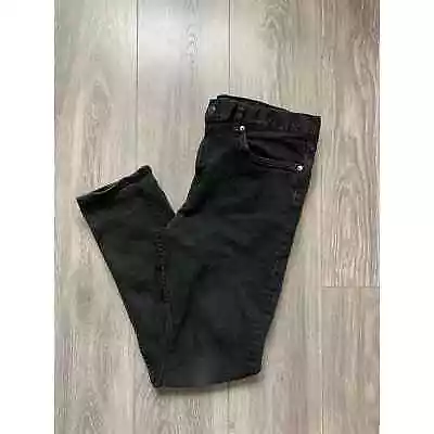 H&M Men’s Black Slim Fit Jeans W34 • $11