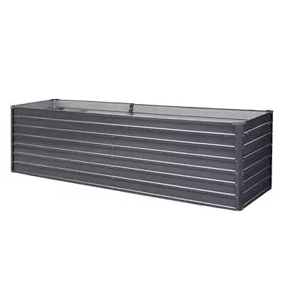 Greenfingers Garden Bed 320 X 80 X 77cm Galvanised Steel Raised Planter 2N1 • $259.99