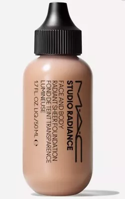 MAC Studio Radiance Face & Body Foundation W2 - Size 50mL / 1.7 Oz. • $25