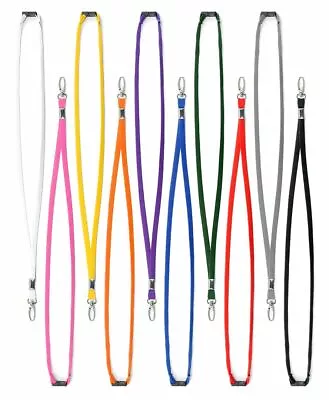 £1.99 • Buy Strong Premium Lanyard Safety Breakaway Neck Strap For ID Card Pass Badge Holder