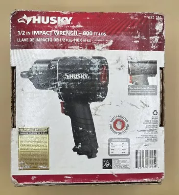 Husky Tools 1/2  Impact Wrench 800 Ft-lbs (h4480) (mvp020137) • $64.99