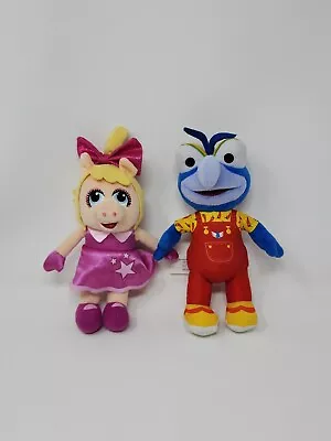 Disney Junior Set Of 2 Muppet Babies 8  Plush Dolls Gonzo Miss Piggy • $19.99